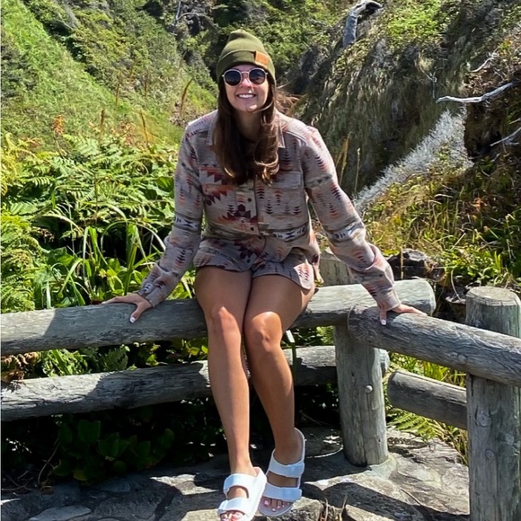 Wool Pendleton Shacket - Picture 2 of 9